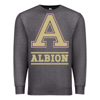 Charcoal Heather albion college athleticpurple Premium Sweatshirt - linhVisuals