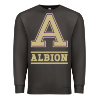 Smoke albion college athleticpurple Premium Sweatshirt - linhVisuals