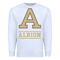 White albion college athleticpurple Premium Sweatshirt - linhVisuals