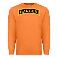 Carrot army ranger tab   black & gold   army ranger tab black gold Premium Sweatshirt - linhVisuals