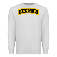 Dove Grey army ranger tab   black & gold   army ranger tab black gold Premium Sweatshirt - linhVisuals