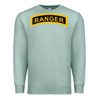 Army Ranger Tab   Black & Gold   Army Ranger Tab Black Gold Premium Sweatshirt | Teevron