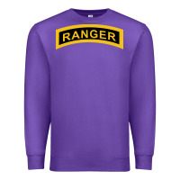 Purple army ranger tab   black & gold   army ranger tab black gold Premium Sweatshirt - linhVisuals