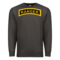 Smoke army ranger tab   black & gold   army ranger tab black gold Premium Sweatshirt - linhVisuals