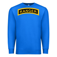 True Royal army ranger tab   black & gold   army ranger tab black gold Premium Sweatshirt - linhVisuals