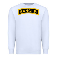 White army ranger tab   black & gold   army ranger tab black gold Premium Sweatshirt - linhVisuals