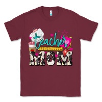 Burgundy Teacher Mom Mother's Day Classic Tee - HowdyJamesFarm