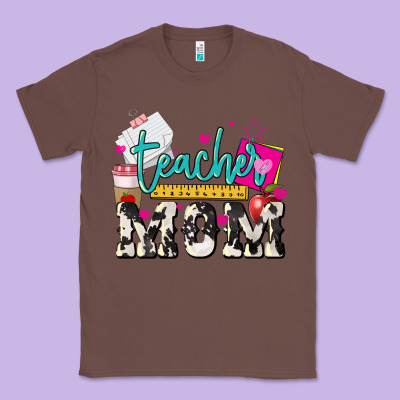 Teacher Mom Mother's Day Classic Tee Designed By Howdyjamesfarm