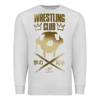 Dove Grey tekken inspired king design premium t shirt Premium Sweatshirt - linhVisuals