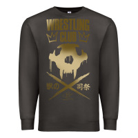 Smoke tekken inspired king design premium t shirt Premium Sweatshirt - linhVisuals