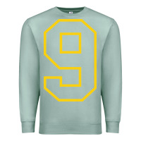 Seafoam number #9 sports jersey uniform Premium Sweatshirt - linhVisuals