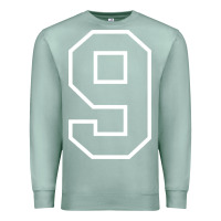 Seafoam number #9 sports jersey uniform Premium Sweatshirt - linhVisuals