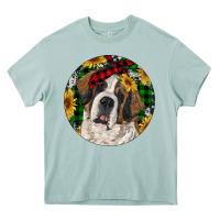 Arona Christmas St. Bernard Heavy Core Tee - RanaPortraitStore
