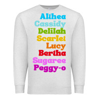 Oatmeal Heather althea cassidy name woman mans Premium Sweatshirt - linhVisuals