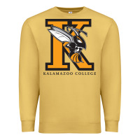 Antique Gold kalamazoo college vectorized Premium Sweatshirt - linhVisuals