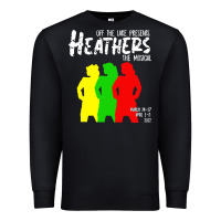 Black otls heathers Premium Sweatshirt - linhVisuals