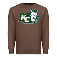 Chestnut keuka college wolf vectorized Premium Sweatshirt - linhVisuals