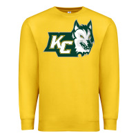 Lemon keuka college wolf vectorized Premium Sweatshirt - linhVisuals