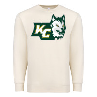 Sandshell keuka college wolf vectorized Premium Sweatshirt - linhVisuals