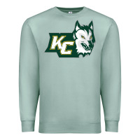 Keuka College Wolf Vectorized Premium Sweatshirt | Teevron