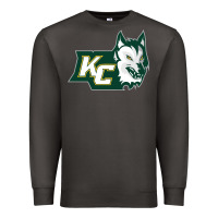 Smoke keuka college wolf vectorized Premium Sweatshirt - linhVisuals