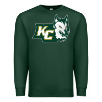 Sports Green keuka college wolf vectorized Premium Sweatshirt - linhVisuals