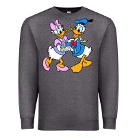 Charcoal Heather donal duck Premium Sweatshirt - linhVisuals