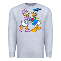 Heather Grey donal duck Premium Sweatshirt - linhVisuals