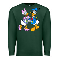 Sports Green donal duck Premium Sweatshirt - linhVisuals