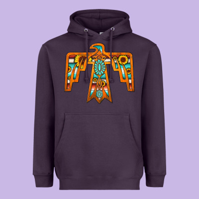 Thunderbird Heavyweight Hoodie Designed By Jahusdesignshop