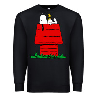 Black peanuts the doghouse Premium Sweatshirt - linhVisuals