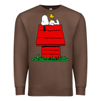 Chestnut peanuts the doghouse Premium Sweatshirt - linhVisuals