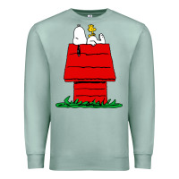 Seafoam peanuts the doghouse Premium Sweatshirt - linhVisuals