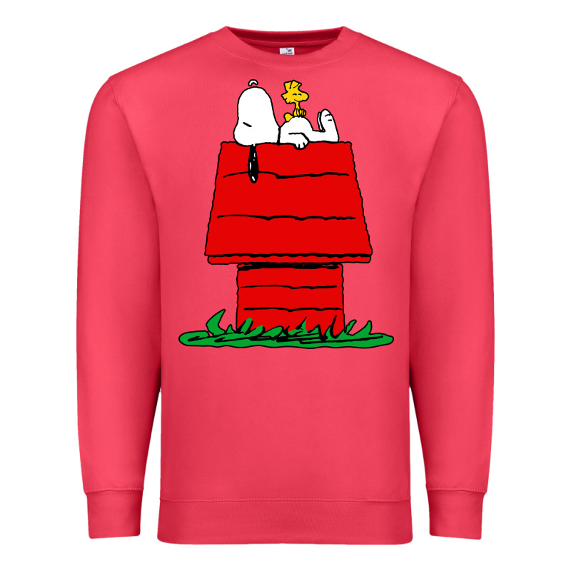 Peanuts The Doghouse Premium Sweatshirt by linhVisuals | Teevron