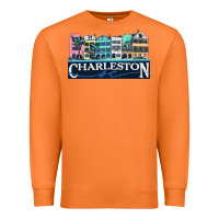 Carrot charleston rainbow road   charleston south carolin Premium Sweatshirt - linhVisuals