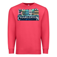 Cardinal charleston rainbow road   charleston south carolin Premium Sweatshirt - linhVisuals