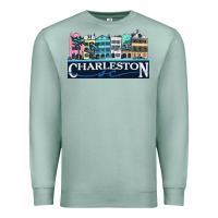 Seafoam charleston rainbow road   charleston south carolin Premium Sweatshirt - linhVisuals
