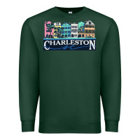 Sports Green charleston rainbow road   charleston south carolin Premium Sweatshirt - linhVisuals