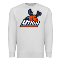 Dove Grey utica pioneers vectorized Premium Sweatshirt - linhVisuals