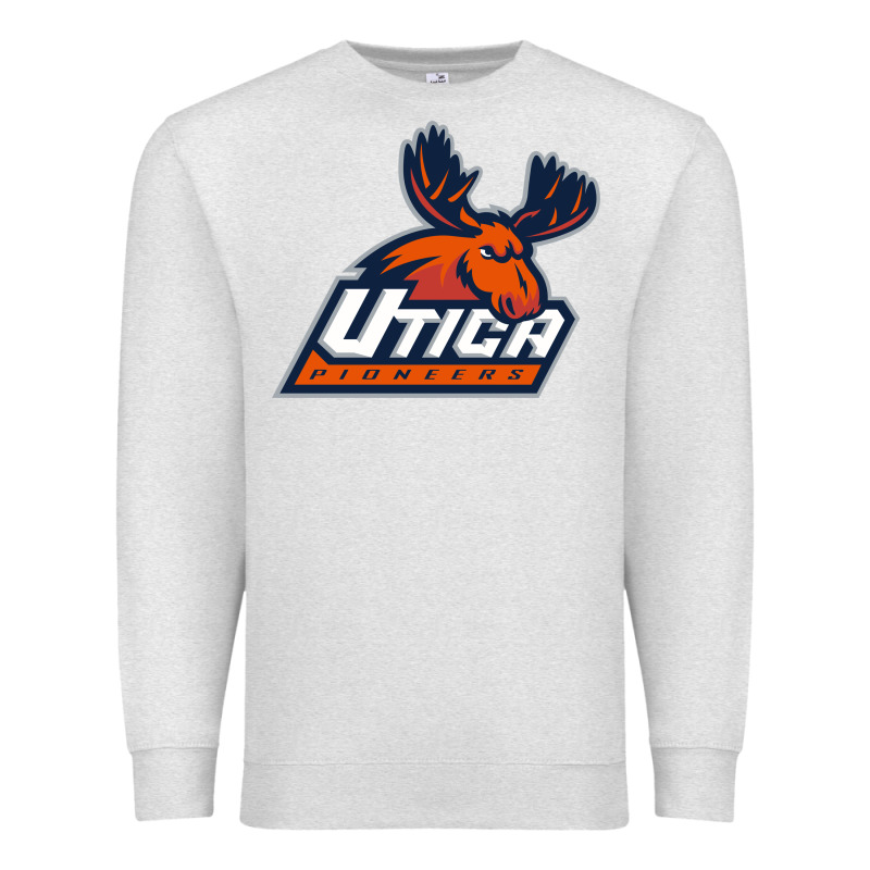 Utica Pioneers Vectorized Premium Sweatshirt by linhVisuals | Teevron