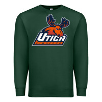 Sports Green utica pioneers vectorized Premium Sweatshirt - linhVisuals