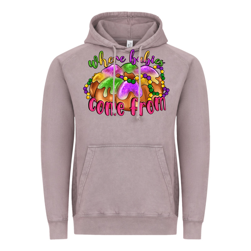 Where Babies Come From Vintage Hoodie by LillyAllenDesigns | Teevron