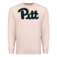 Pale Pink university of pittsburgh Premium Sweatshirt - linhVisuals