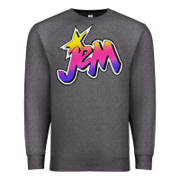 Charcoal Heather jem and the holograms musical Premium Sweatshirt - linhVisuals
