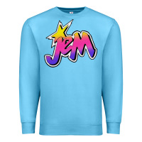 Ocean Blue jem and the holograms musical Premium Sweatshirt - linhVisuals