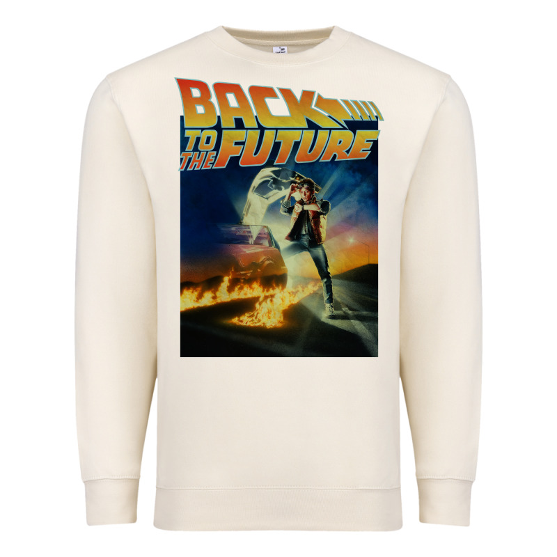 Back To The Future Vintage Premium Sweatshirt by linhVisuals | Teevron