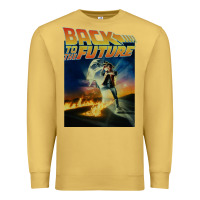 Antique Gold back to the future vintage Premium Sweatshirt - linhVisuals