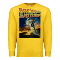 Lemon back to the future vintage Premium Sweatshirt - linhVisuals
