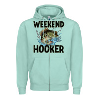 Weekend Hooker Zipper Hoodie | Teevron
