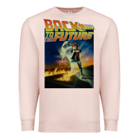 Pale Pink back to the future vintage Premium Sweatshirt - linhVisuals